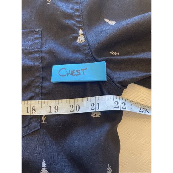 Tentree Men’s L Hemp Sasquatch Long Sleeve Shirt Classic Button Down Collar EUC - Picture 10 of 15